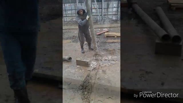 Промышленные полы.Затирка бетона.