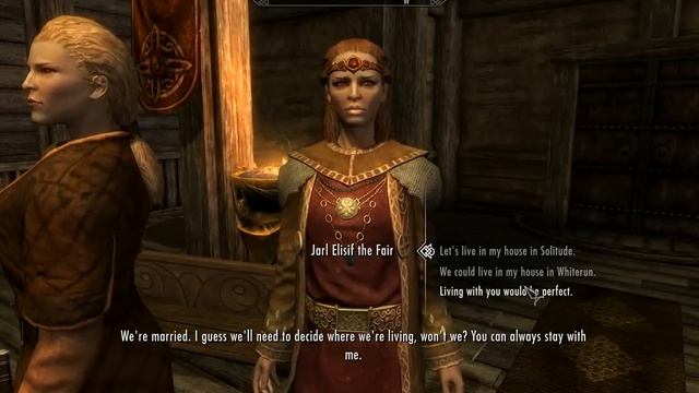 Skyrim ep.25 marrying Jarl Elisif the Fair смотреть онлайн