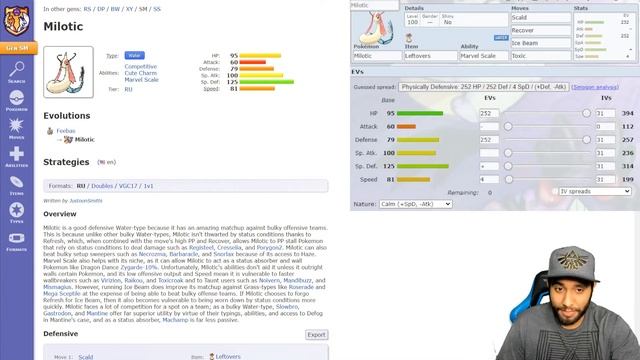 Best Milotic Moveset For Battle Tower/Competitive!