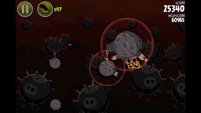 Angry Birds Space - Danger Zone level D-16 смотреть онлайн