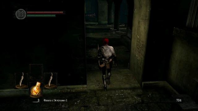 Dark Souls слепое прохождение ч.10: Горгулья Колокола и Одноногий! смотреть онлайн