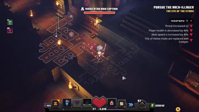 Minecraft Dungeons Void Rampaging Heartstealer Build Apoc+25 Obsidian Pinnacle 6 Banners смотреть онлайн