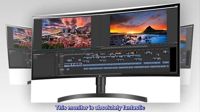 LG 34WN80C-B UltraWide Monitor 34” 21:9 Curved WQHD (3440 x 1440) IPS Display, USB Type-C (60W PD) смотреть онлайн