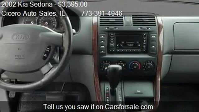 2002 Kia Sedona EX for sale in Chicago, IL 60651 at the Cice смотреть онлайн