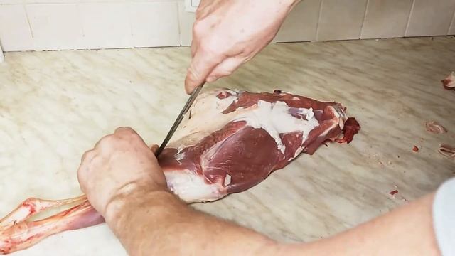 Бараний окорок. Подготовка смотреть онлайн