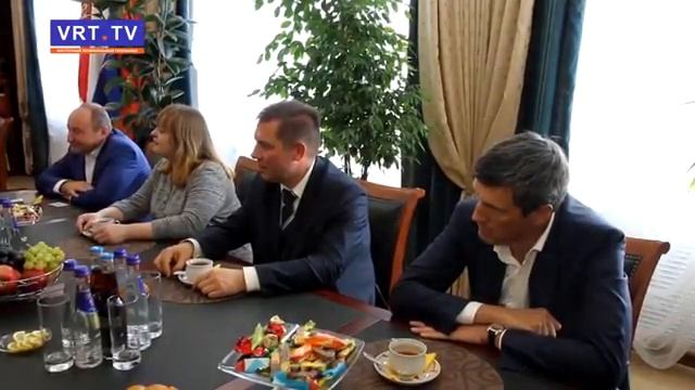 Иранские партнеры ОАО ЭЗТМ на приеме у главы города Электросталь. смотреть онлайн