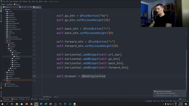 Coding A Simple Web Browser in Python смотреть онлайн