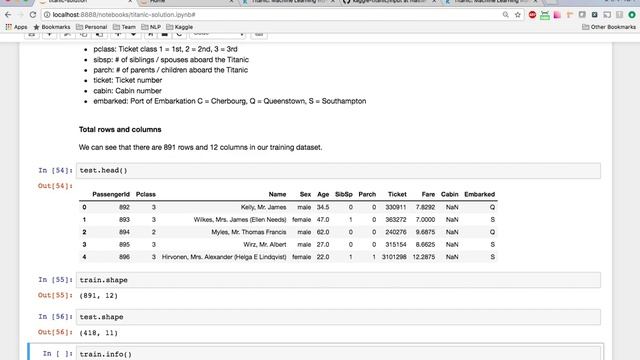 Kaggle - Titanic Solution [1/3] - data analysis смотреть онлайн