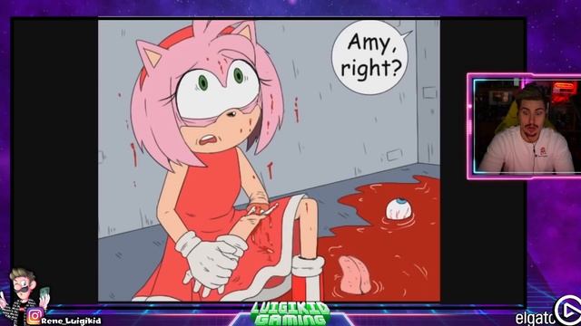 MOST BRUTAL SONIC ANIMATION EVER! SONIC VS SANS | Luigikid Reaction (Mario & Sonic Animated Parody) смотреть онлайн