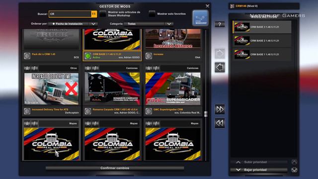 🔥 Colombia Real Map para ATS 🚛 Versión 1.46 🔥 смотреть онлайн