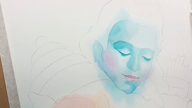How to TRACE a sketch | Transfer technique #sketching #sketchingbasics #watercolorportrait смотреть онлайн