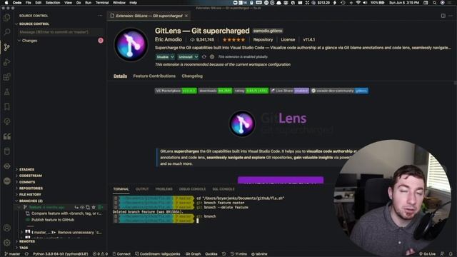 TOP 6 GIT Extensions You Need In VS Code смотреть онлайн