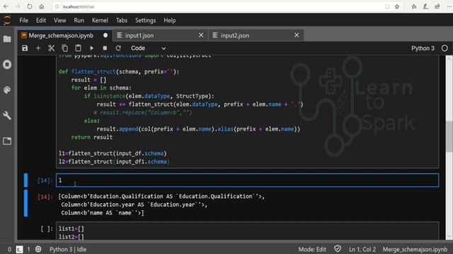 How to Merge Spark DataFrame - Complex type | Spark Scenario Based Question | PySpark | LearntoSpar смотреть онлайн