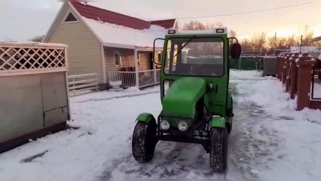 Самодельный минитрактор и самодельные грузовички своими руками смотреть онлайн