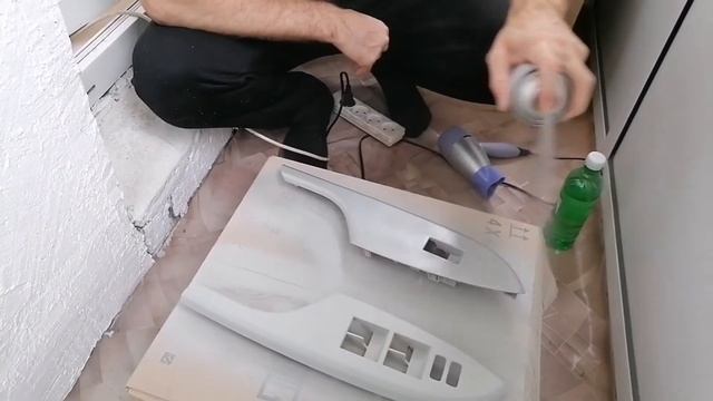 Покраска подлокотников (ручки) дверей Тойота Королла 2007 своими руками на балконе смотреть онлайн