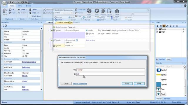 Sistema de Pause - Construct 2 e Construct 3 - Cloud5 смотреть онлайн