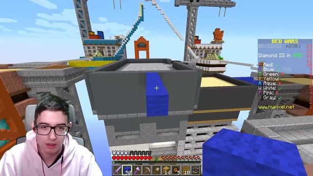 trolei com PROTEÇÃO FAKE no minecraft bedwars... смотреть онлайн