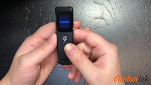 Мини диктофон стерео Ambertek VR250F с датчиком звука смотреть онлайн