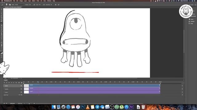 Frame by frame animation in Photoshop CC смотреть онлайн