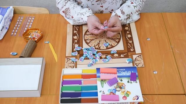 Панно для мамы (техника миллефиори) Антипенко Светлана Александровна смотреть онлайн