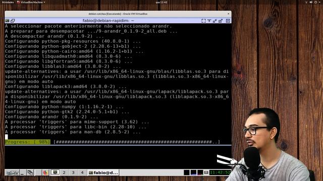 DEBIAN COM DESEMPENHO BRUTO *especial completo, instalação e configuração* смотреть онлайн