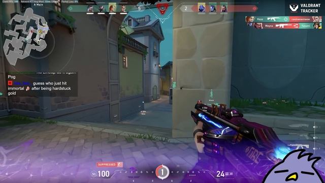 Playing Valorant's *NEW* PEARL Map Against PRO PLAYERS... смотреть онлайн