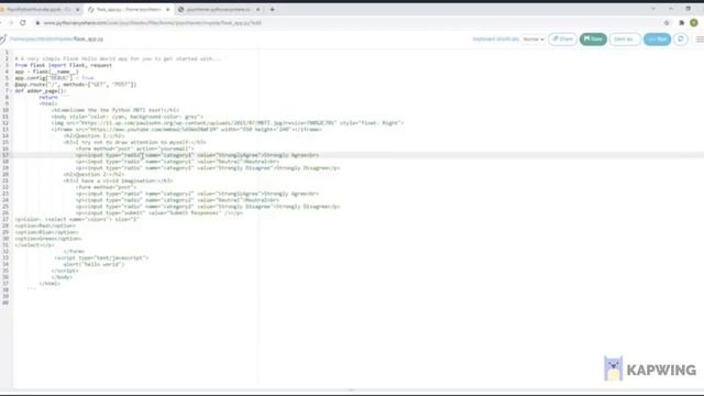 Python Anywhere Change Input Types HTML form tags смотреть онлайн
