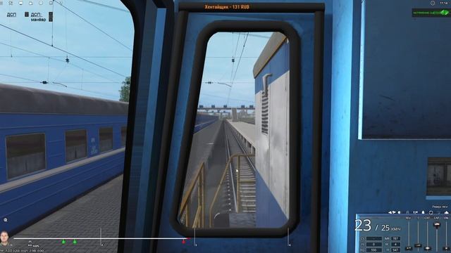 Trainz Railroad Simulator 2019. Тестовый МП. Карта Просторы России V1.7 смотреть онлайн
