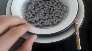 Как варить цепь велосипеда в парафине