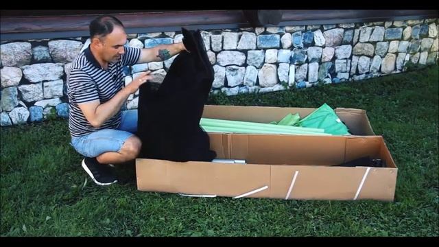 Baby Grad OPTIMA 10FT (305 см) Обзор содержимого Батут пружинный смотреть онлайн