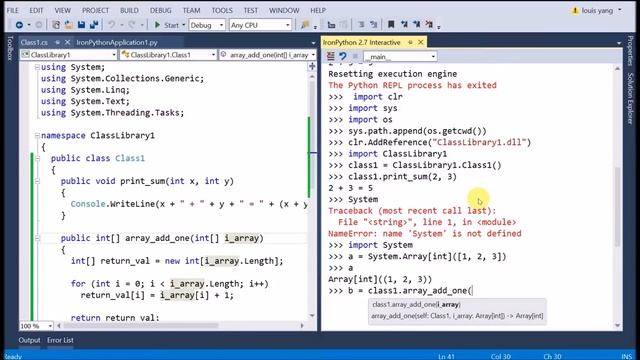 IronPython смотреть онлайн