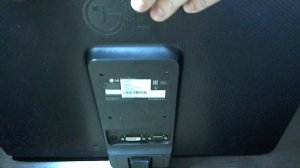 Как снять заднюю крышку монитора LG 22MP65D