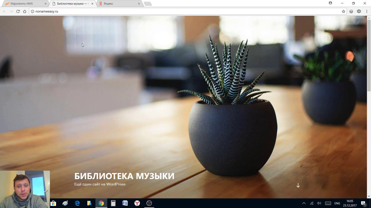 Занятие 2 (WordPress): Свой сайт без знания HTML. Установка на хостинг cms системы. Выбор темы сайта смотреть онлайн