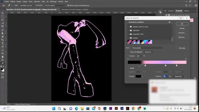 Comment faire un DESIGN Y2K STREETWEAR . Photoshop Tutoriel смотреть онлайн
