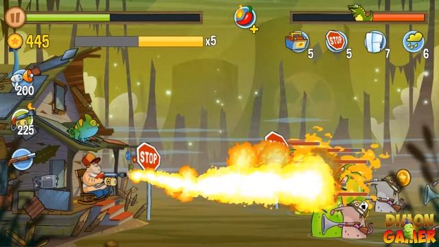 Прохождение игры Swamp Attack (Android) #25 (Командосы и Крысы Объединились!) смотреть онлайн