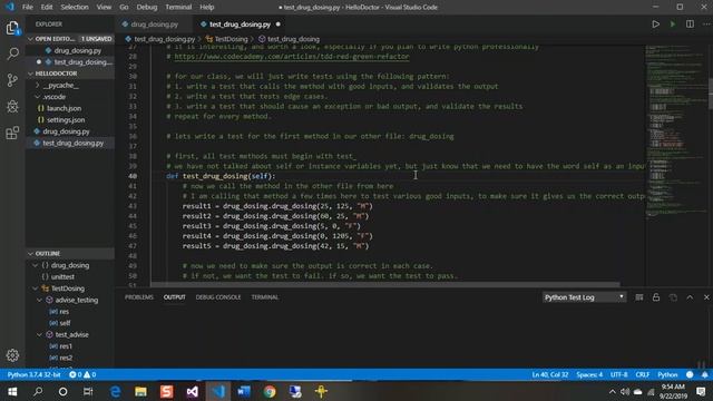 unittesting смотреть онлайн