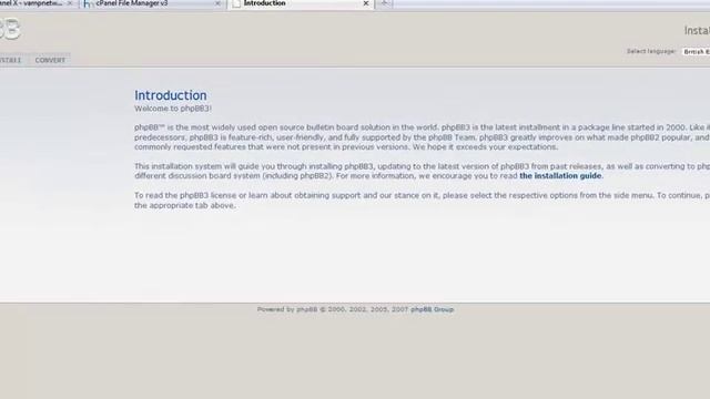phpBB Installation Guide смотреть онлайн