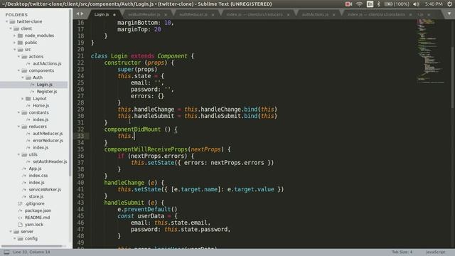 Fullstack Twitter Clone with Nodejs, Express, MongoDB, React - Part 9 смотреть онлайн