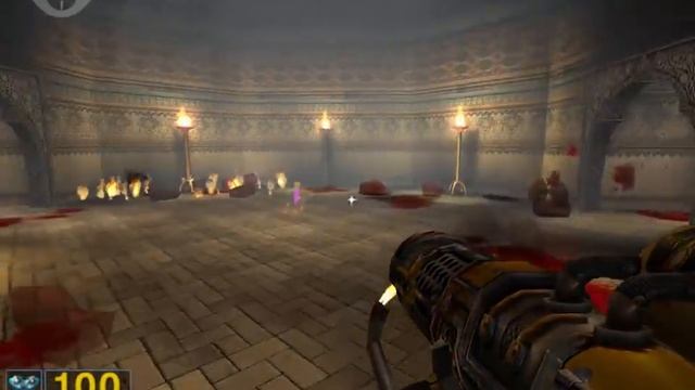 Serious Sam: The Second Encounter прохождение игры - Уровень 8: Сады Гильгамеша (All Secrets Found) смотреть онлайн