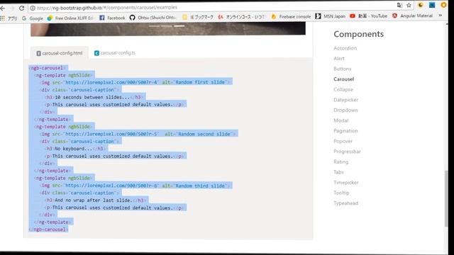 Angular5におけるBootstrap4 Carouselの使い方 смотреть онлайн