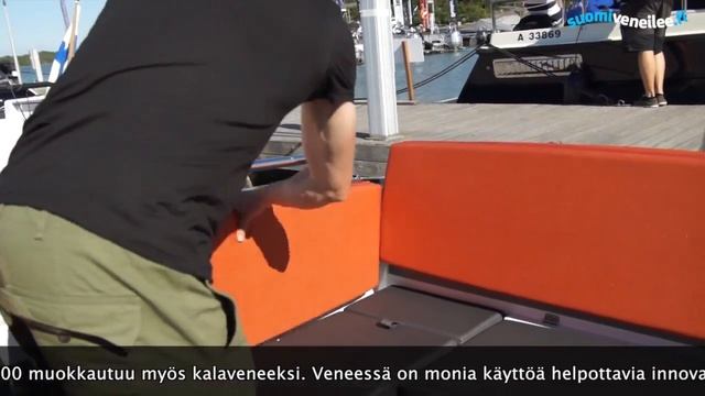 Обзор интерьера и функциональных решений моторного катера Bella 700 BR для активного отдыха на воде смотреть онлайн