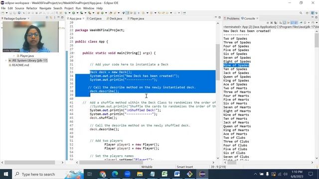 Creating WAR Card Game In Java смотреть онлайн