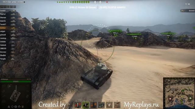 WOT: Airfield - KV-1S смотреть онлайн