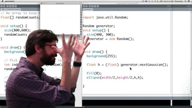 I.3: Gaussian Distribution - The Nature of Code смотреть онлайн