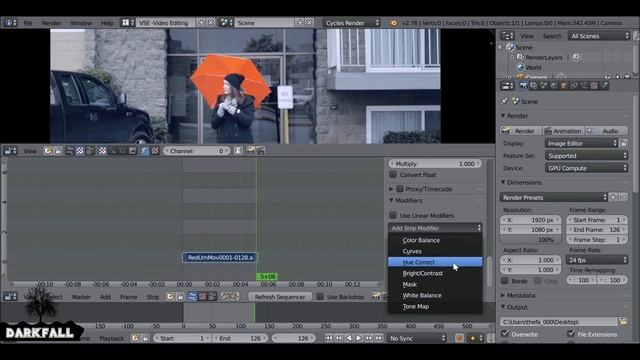 Blender Compositing VFX Tutorial : Selective Color / "Sin" City Effect смотреть онлайн