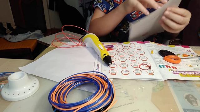 Как сделать 3D ручкой кольцо кольцо на палец смотреть онлайн