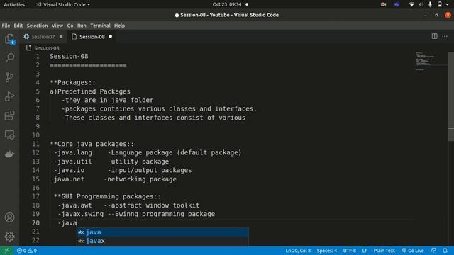 Introduction to Packages in Java-Session 8 || Java || HeapCode || Java Full Training смотреть онлайн