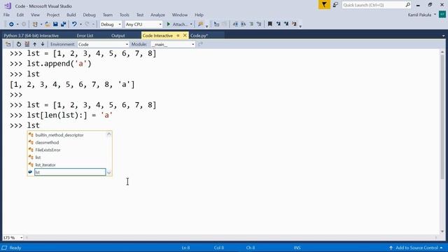 Slice Assignment in Python смотреть онлайн