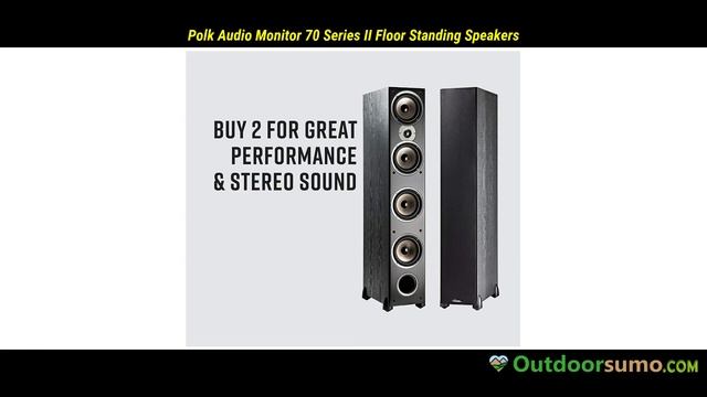 Polk Audio Monitor 70 Series II Tower Speaker Black Single for Multichannel Home Theater Reviews смотреть онлайн