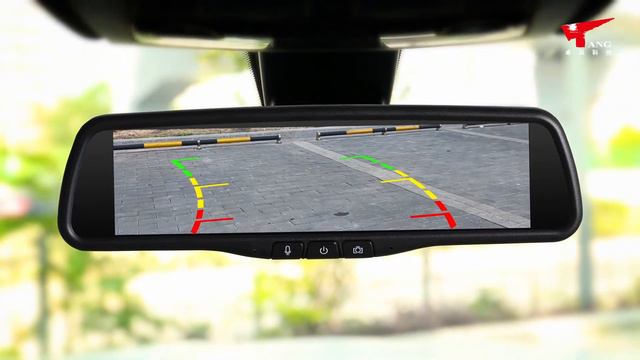 Android(3G) GPS Navigation Rearview Mirror DVR Rear-View parking With ADAS смотреть онлайн